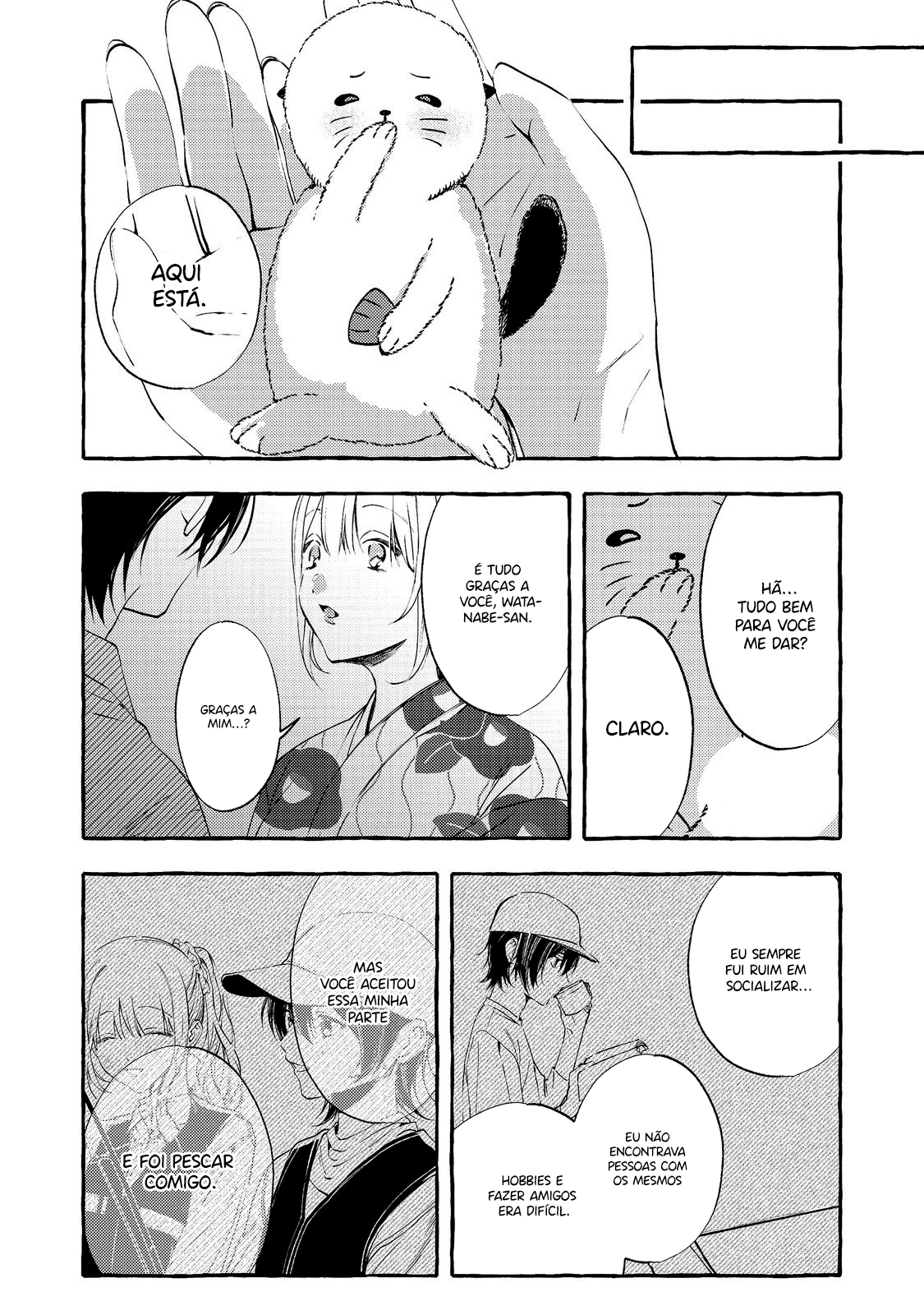 Watanabe-san, A Musa Da Escola, Por Algum Motivo Pergunta Meus Planos Toda Semana Capítulo 10 Página 19