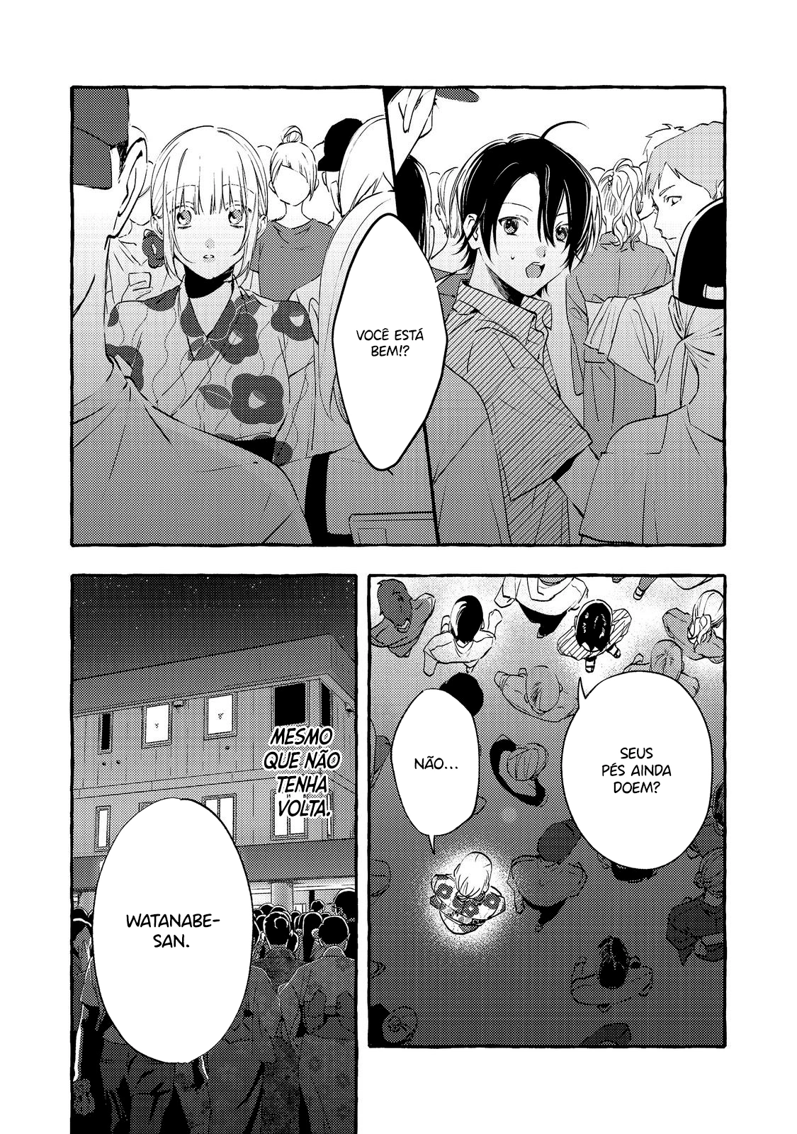 Watanabe-san, A Musa Da Escola, Por Algum Motivo Pergunta Meus Planos Toda Semana Capítulo 10 Página 26