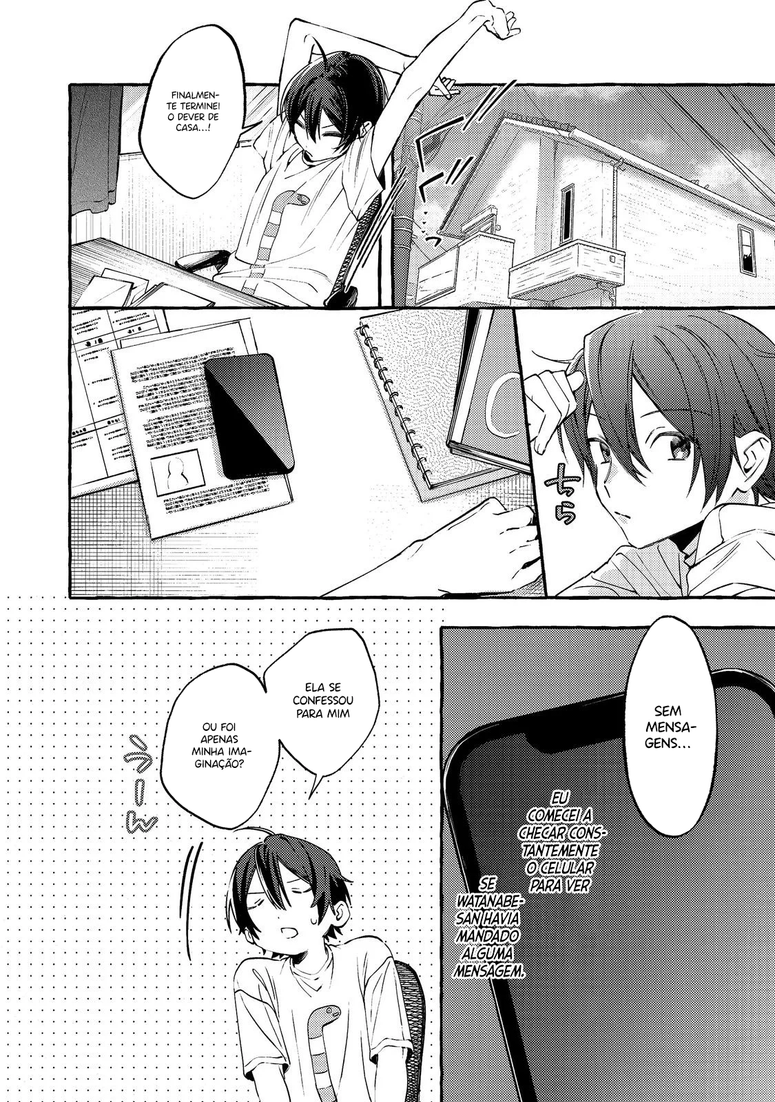 Watanabe-san, A Musa Da Escola, Por Algum Motivo Pergunta Meus Planos Toda Semana Capítulo 11 Página 9