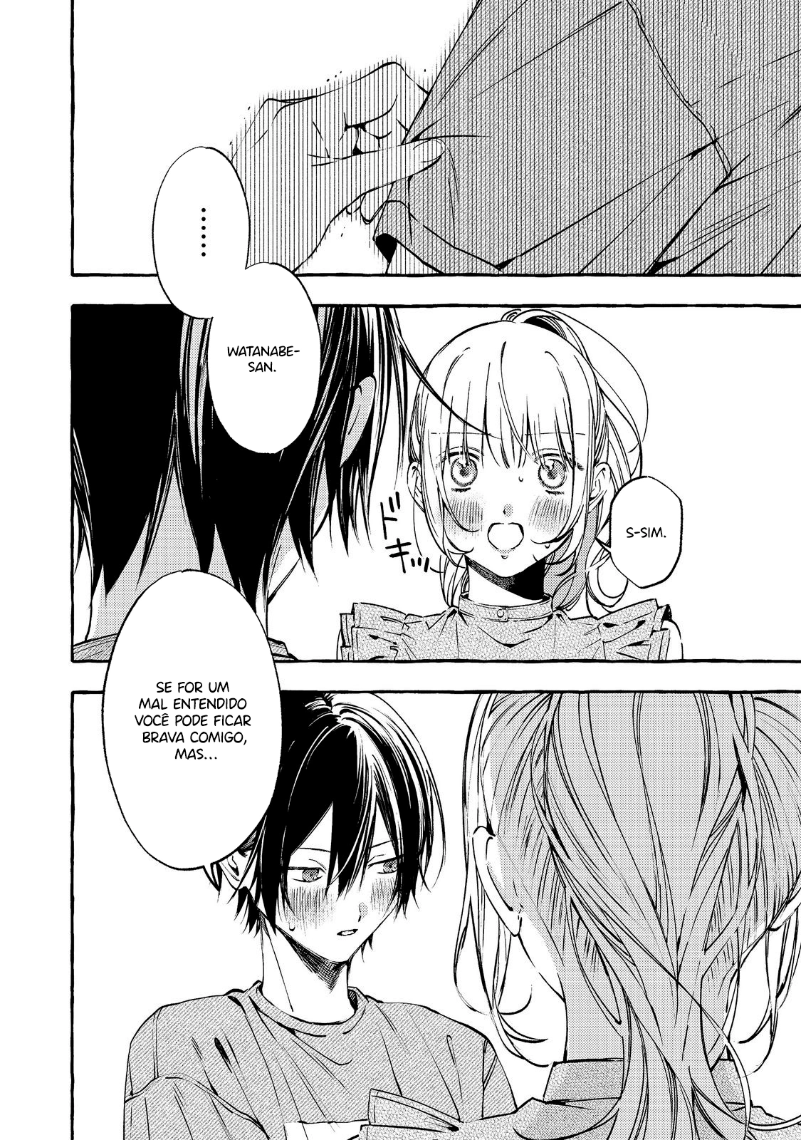Watanabe-san, A Musa Da Escola, Por Algum Motivo Pergunta Meus Planos Toda Semana Capítulo 12.1 Página 3