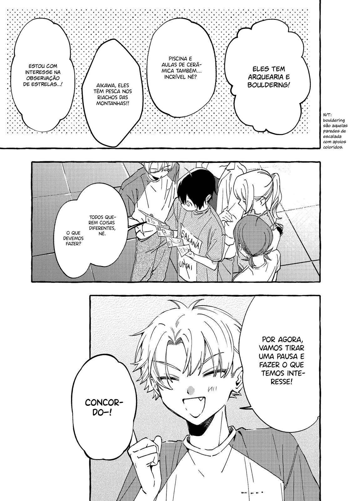 Watanabe-san, A Musa Da Escola, Por Algum Motivo Pergunta Meus Planos Toda Semana Capítulo 12.1 Página 10