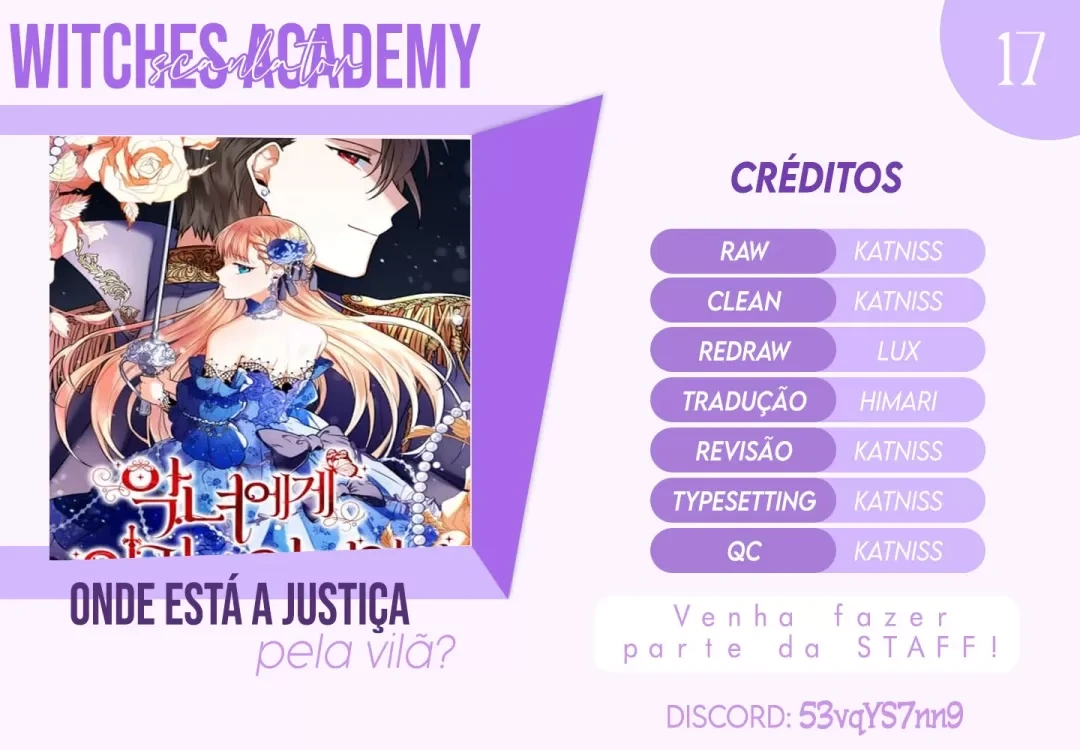 Por Que uma Vilã Teria Virtudes? Capítulo 17 Página 1
