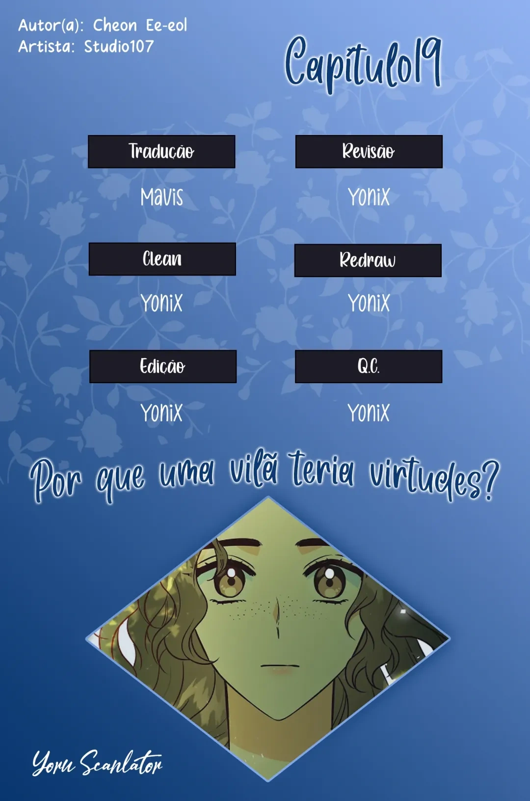 Por Que uma Vilã Teria Virtudes? Capítulo 19 Página 1