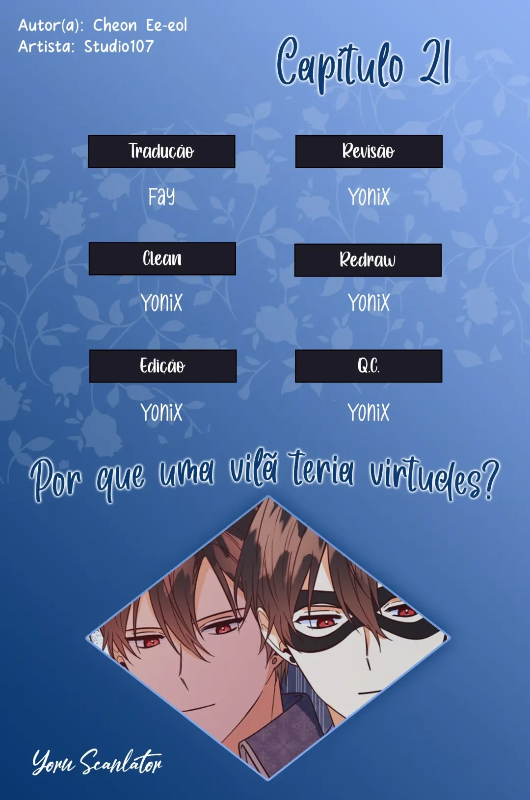 Por Que uma Vilã Teria Virtudes? Capítulo 21 Página 1
