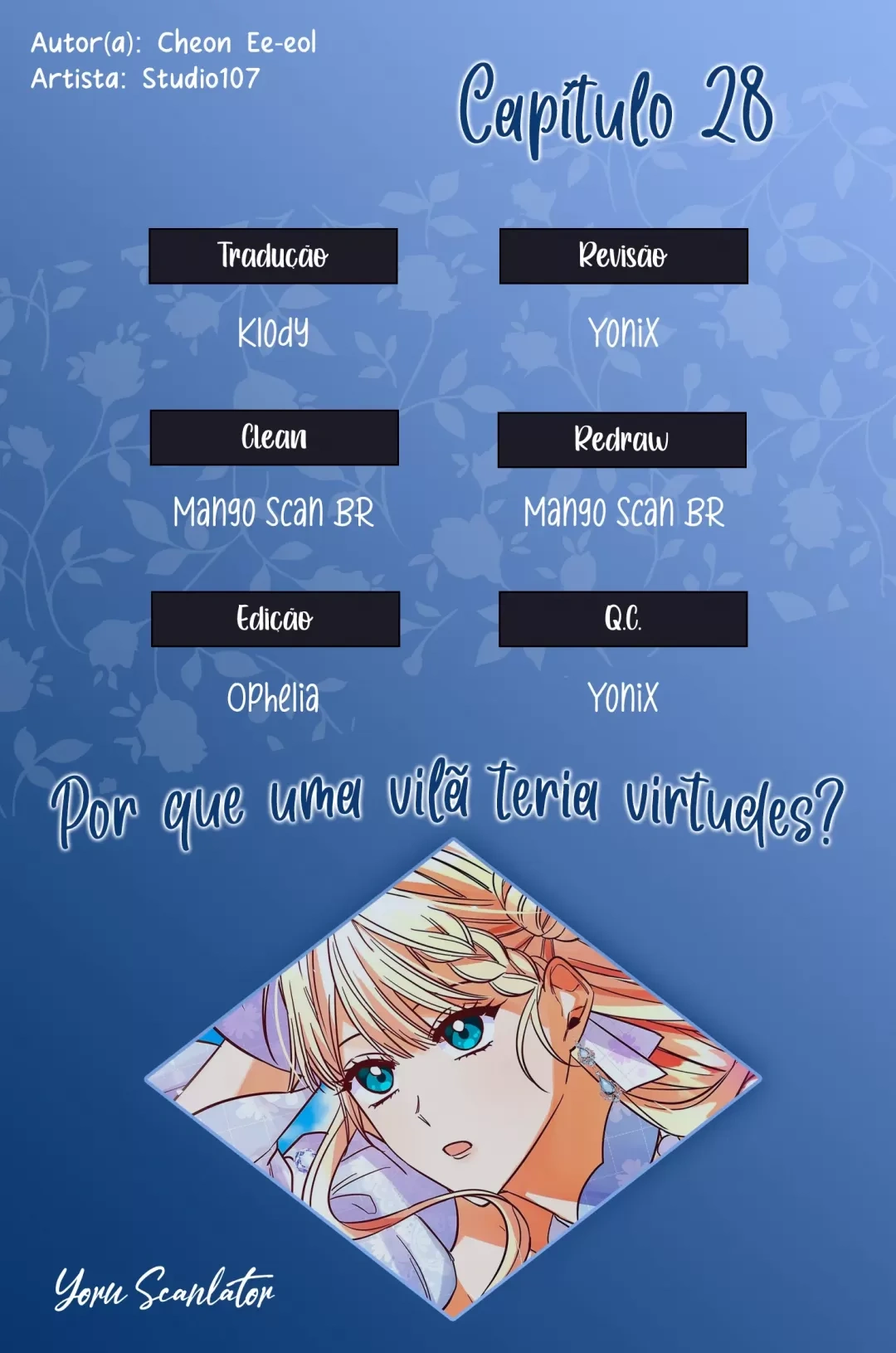 Por Que uma Vilã Teria Virtudes? Capítulo 28 Página 1