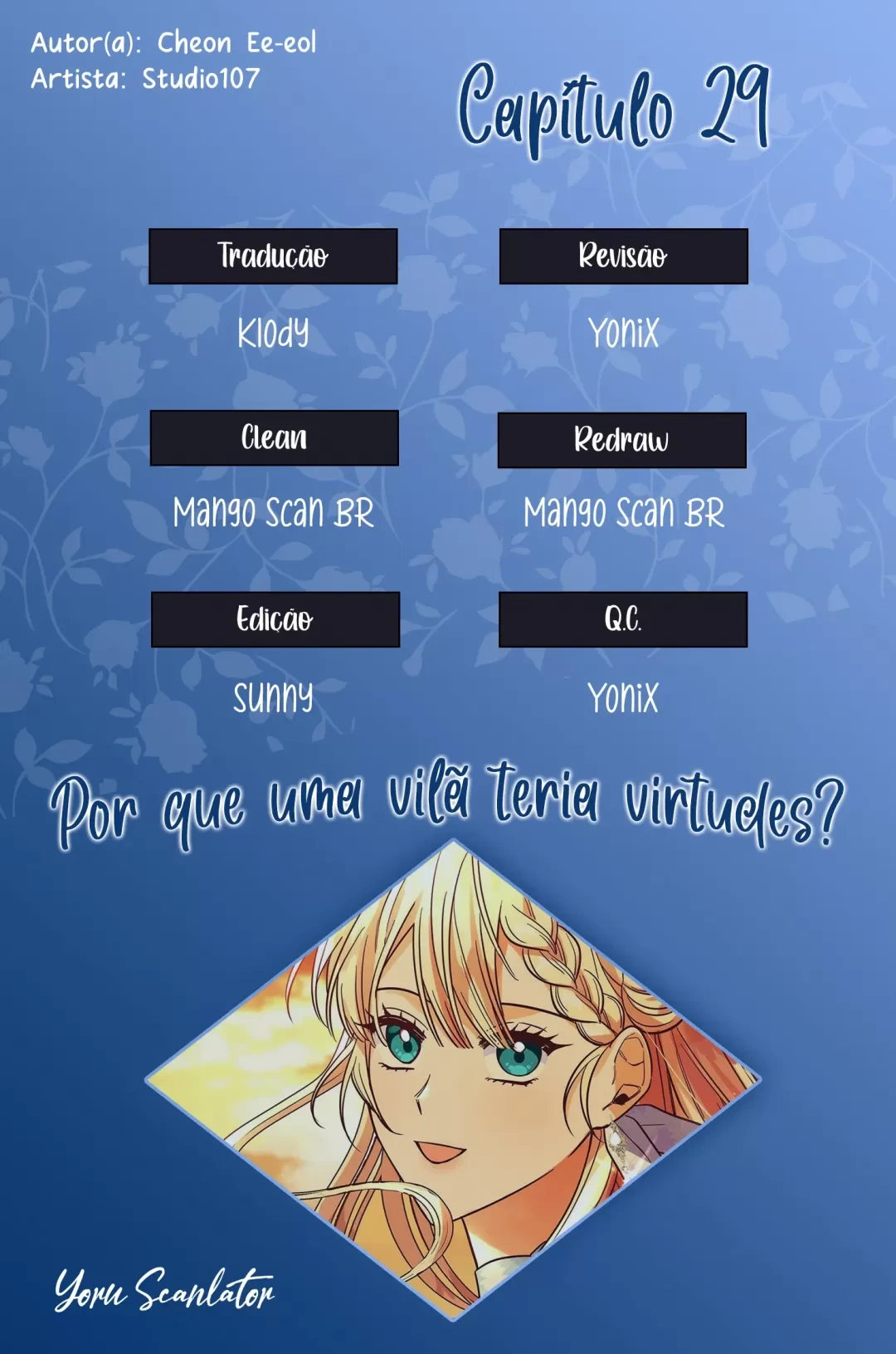 Por Que uma Vilã Teria Virtudes? Capítulo 29 Página 1