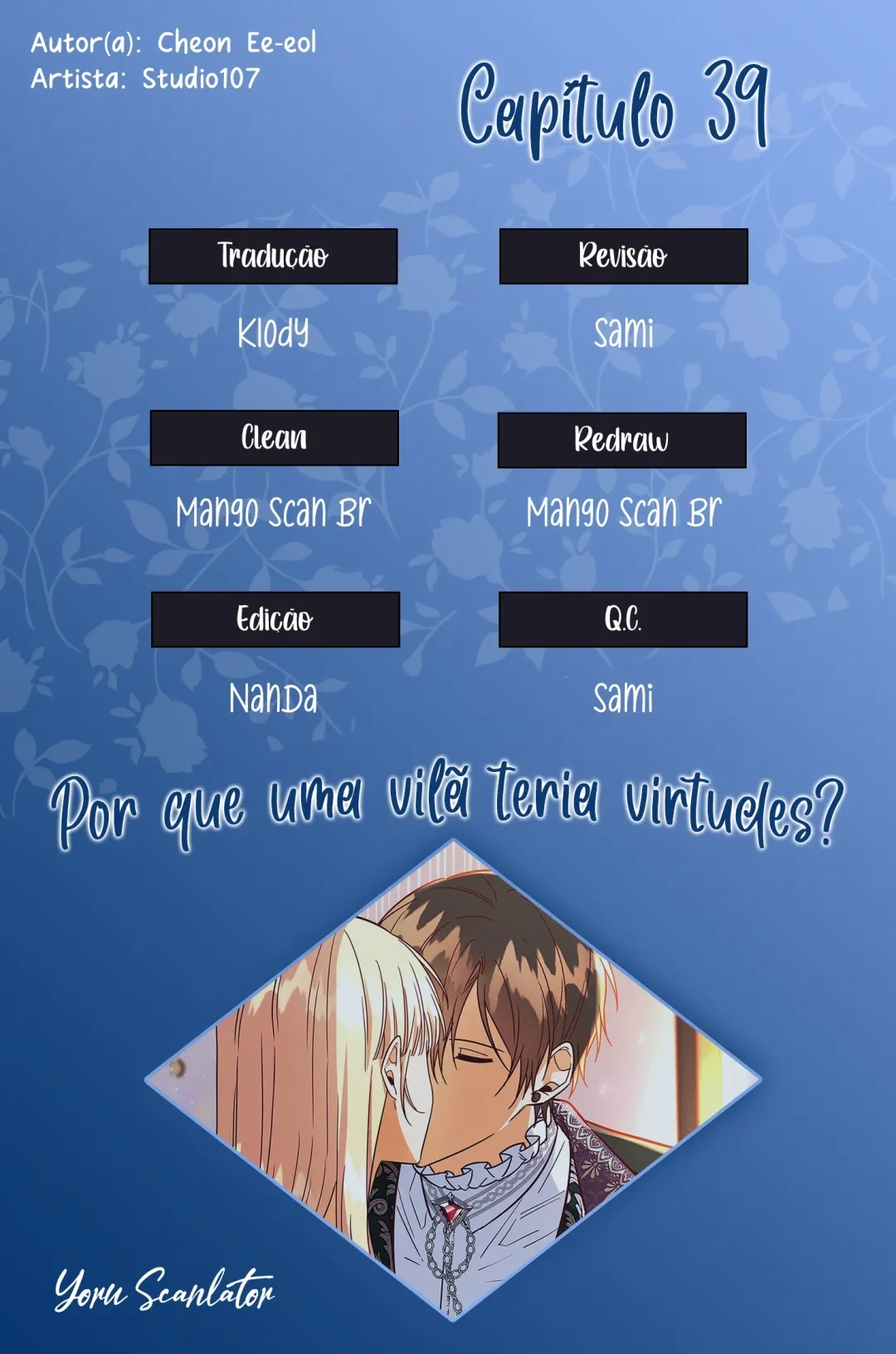 Por Que uma Vilã Teria Virtudes? Capítulo 39 Página 1