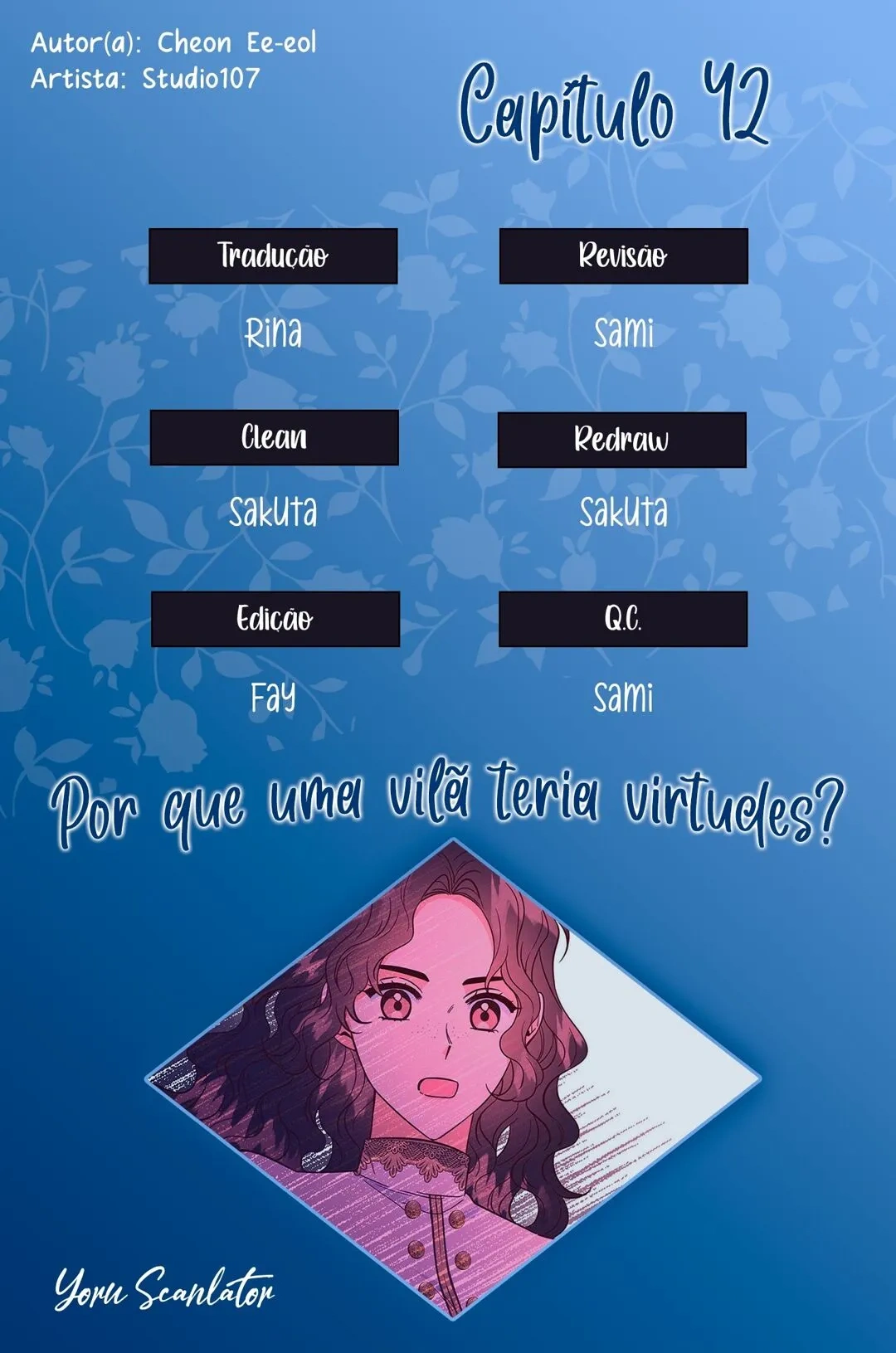 Por Que uma Vilã Teria Virtudes? Capítulo 42 Página 1