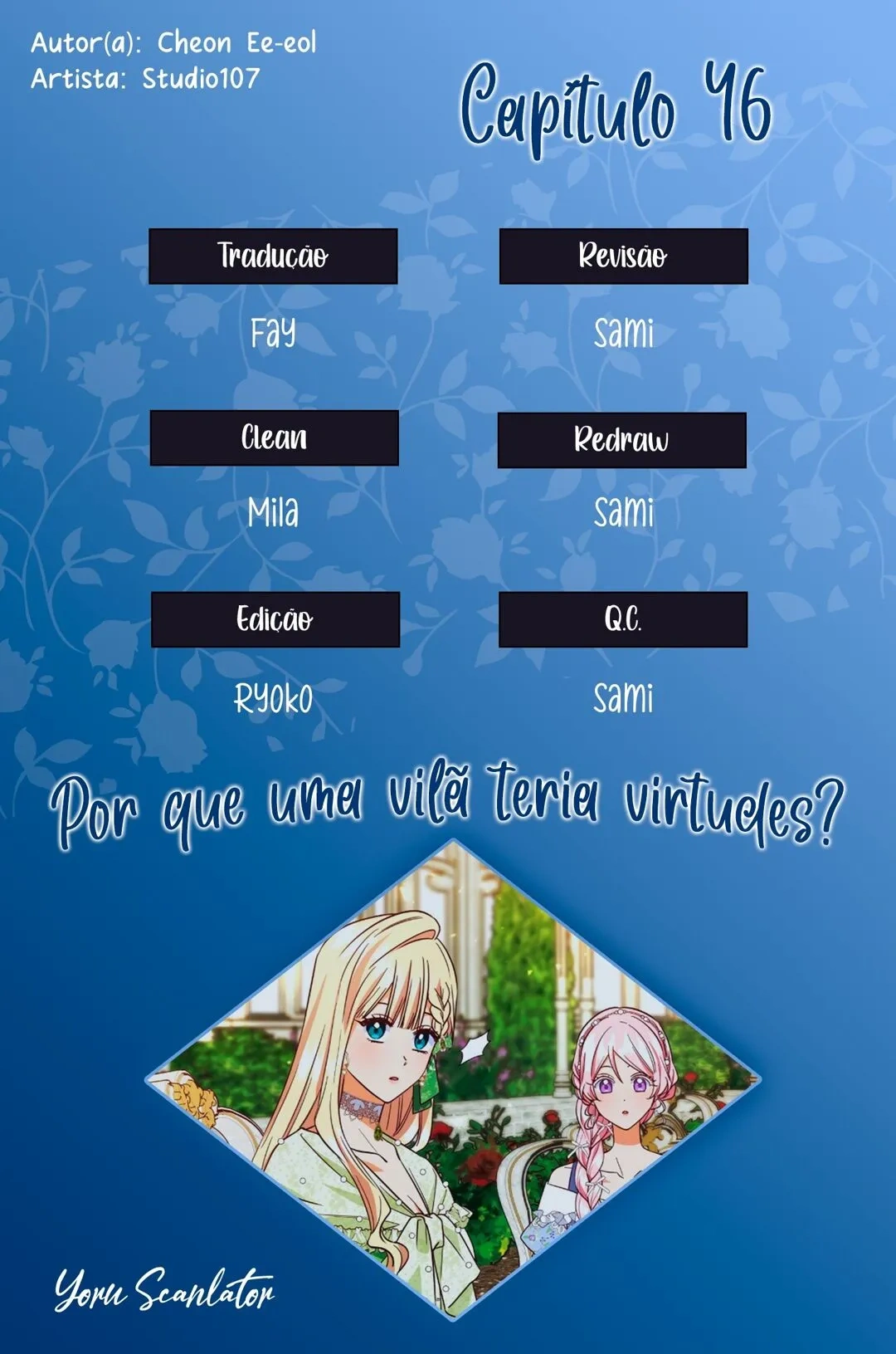 Por Que uma Vilã Teria Virtudes? Capítulo 46 Página 1