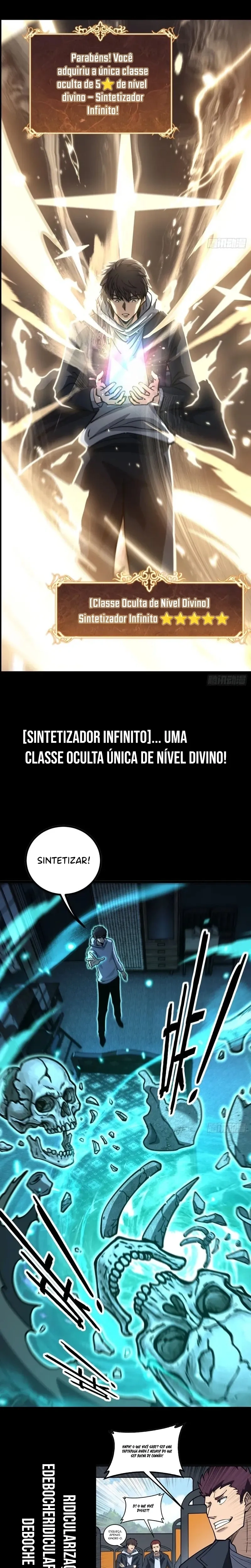 Todos começam a sintetizar o exercito de mortos vivos Capítulo 0 Página 5