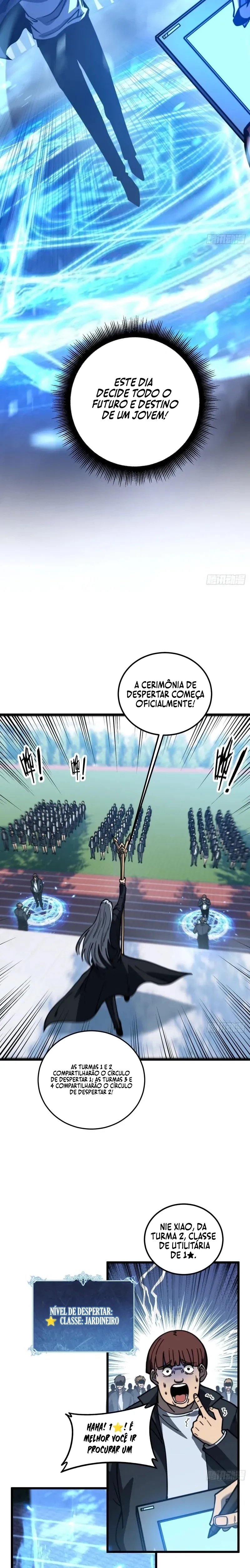 Todos começam a sintetizar o exercito de mortos vivos Capítulo 1 Página 7