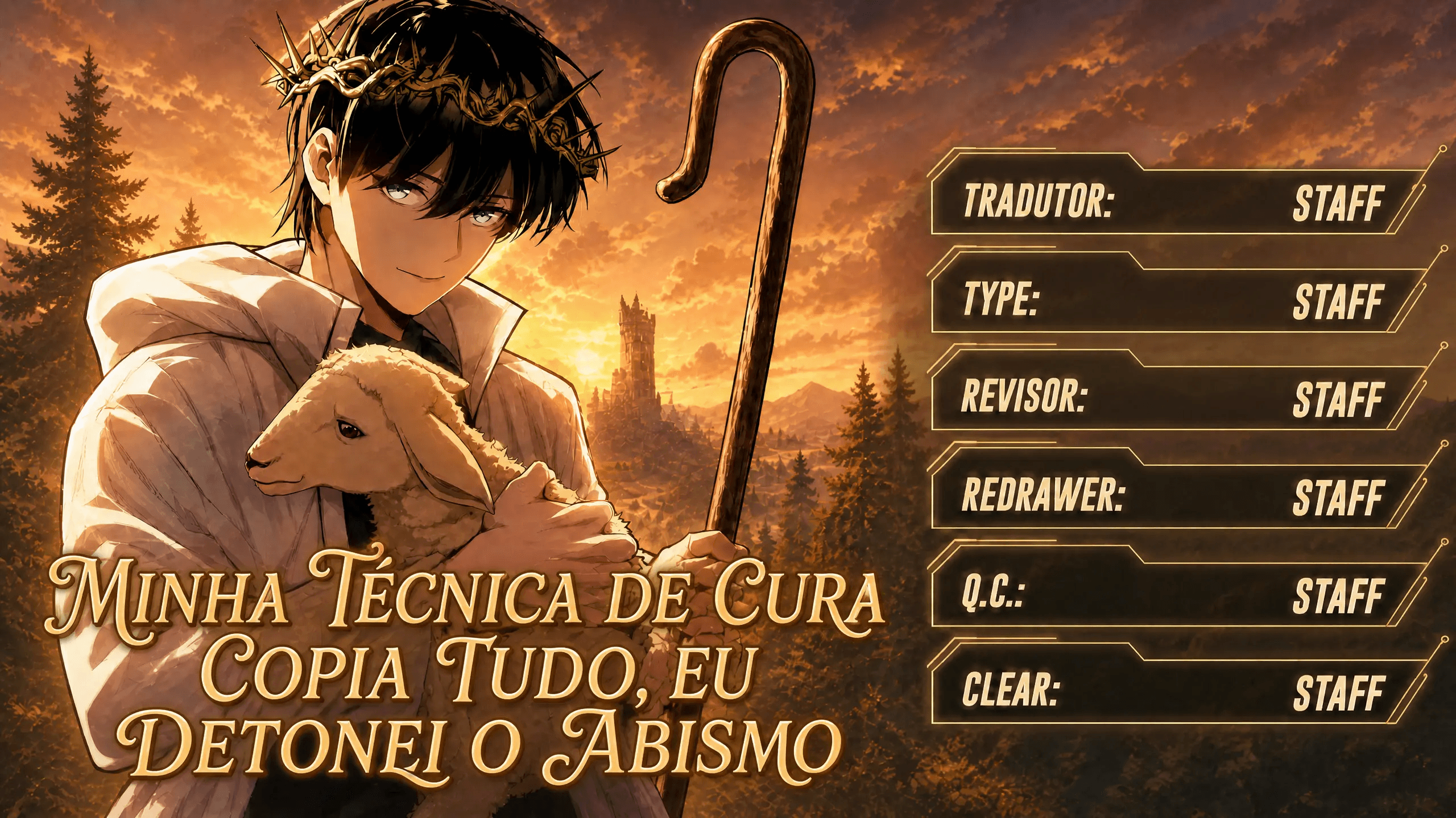 Minha Técnica de Cura Copia Tudo, Eu Detonei o Abismo Capítulo 0 Página 1