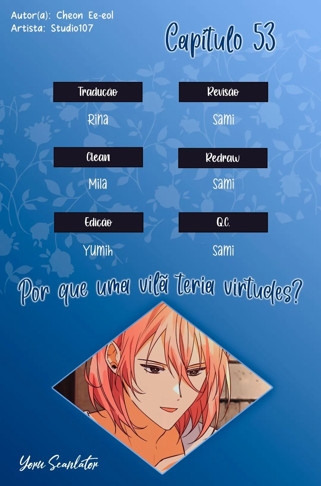 Por Que uma Vilã Teria Virtudes? Capítulo 53 Página 1