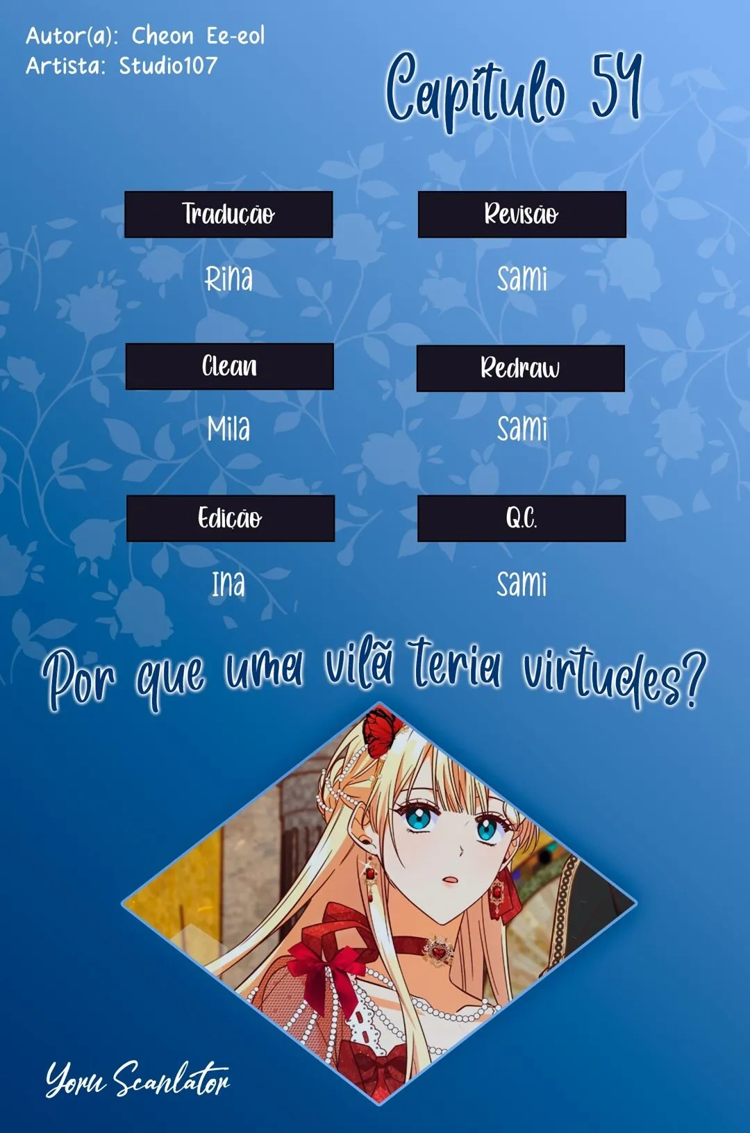 Por Que uma Vilã Teria Virtudes? Capítulo 54 Página 1