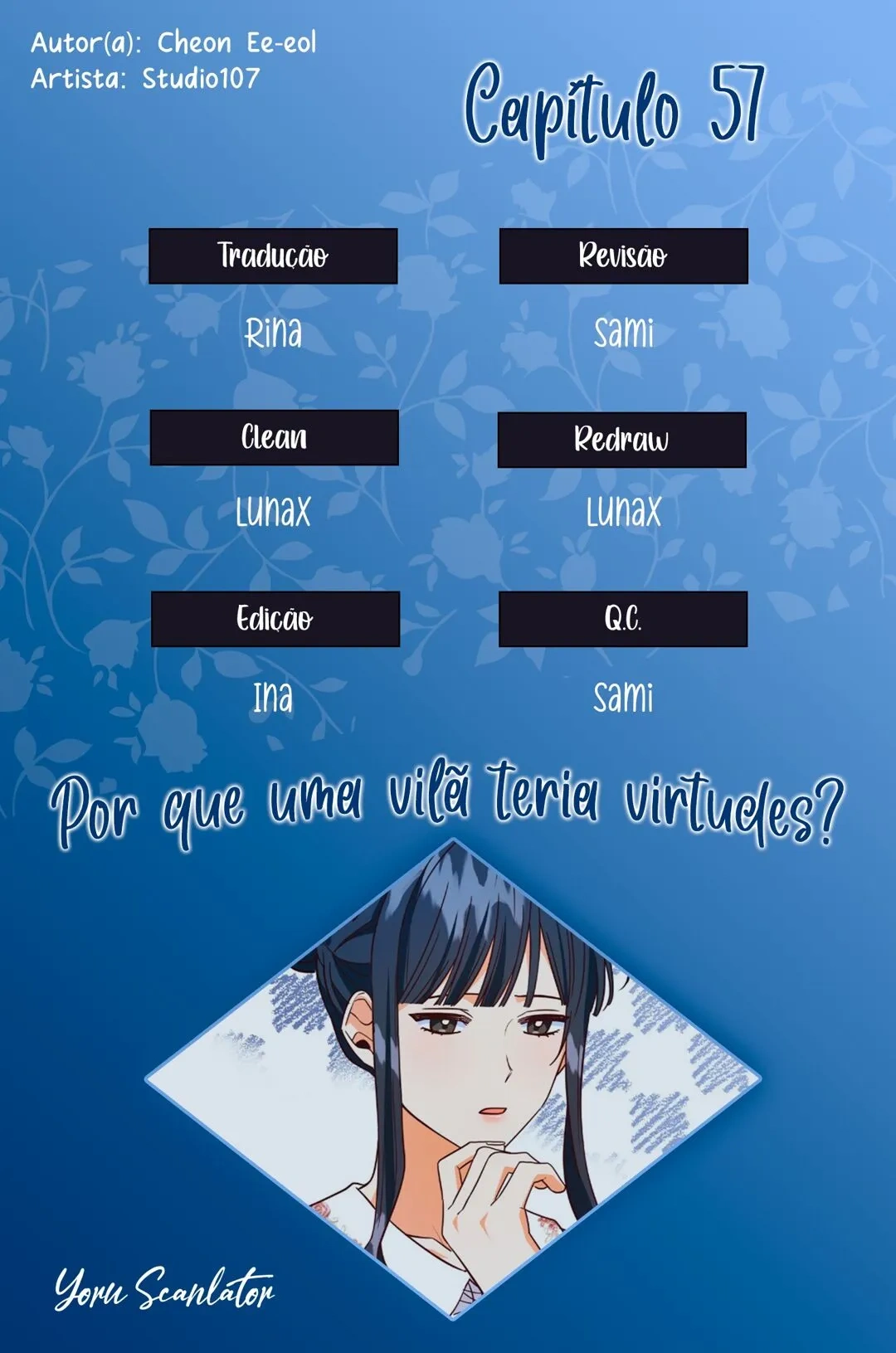 Por Que uma Vilã Teria Virtudes? Capítulo 57 Página 1