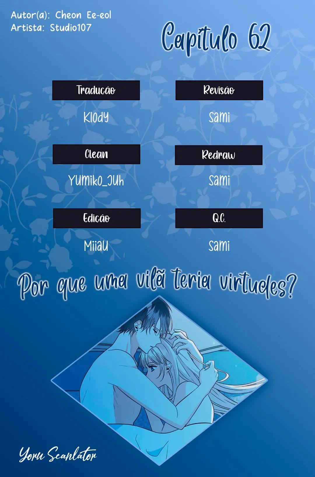 Por Que uma Vilã Teria Virtudes? Capítulo 62 Página 1