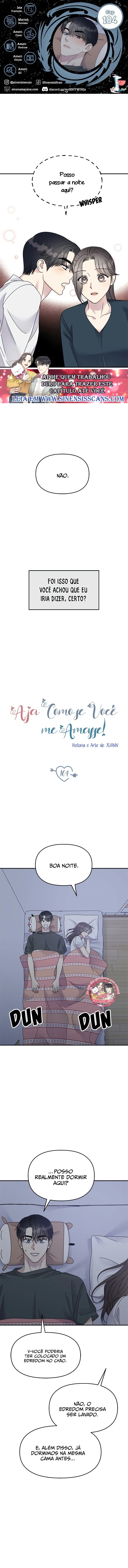 Aja Como Se Você Me Amasse! Capítulo 104 Página 1