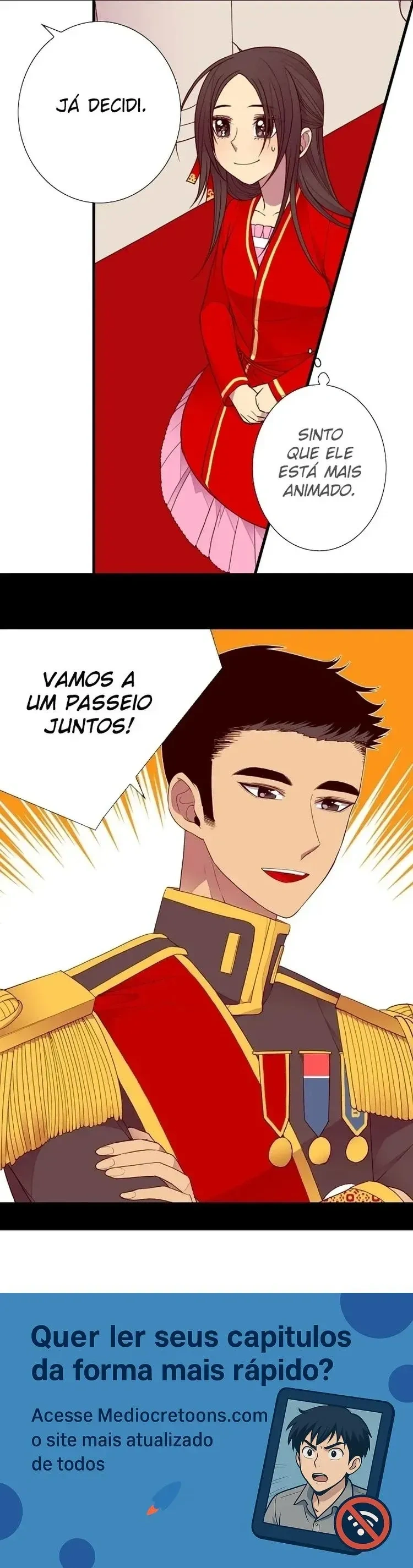 Dizem que Eu Nasci como Filha do Rei Capítulo 42 Página 6