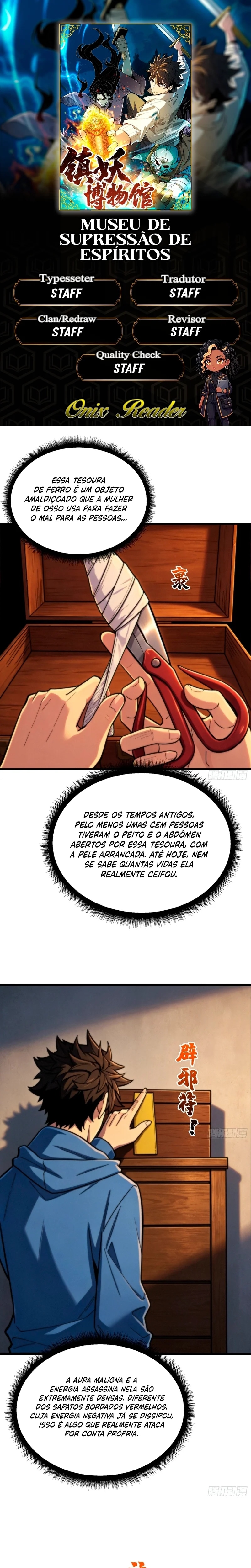 Museu de Supressão de Espíritos Capítulo 24 Página 1