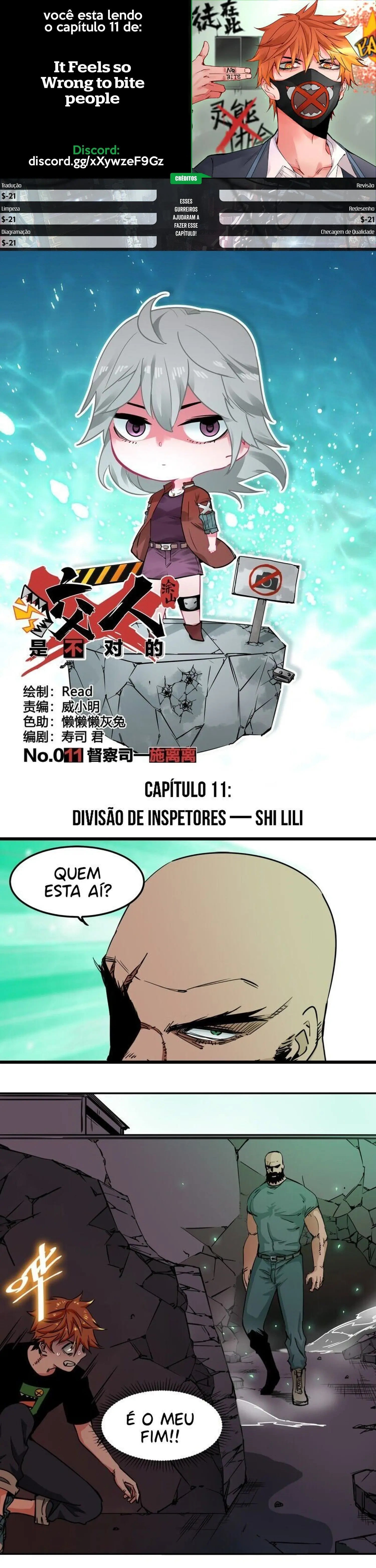 Parece Tão Errado Morder Pessoas Capítulo 11 Página 1