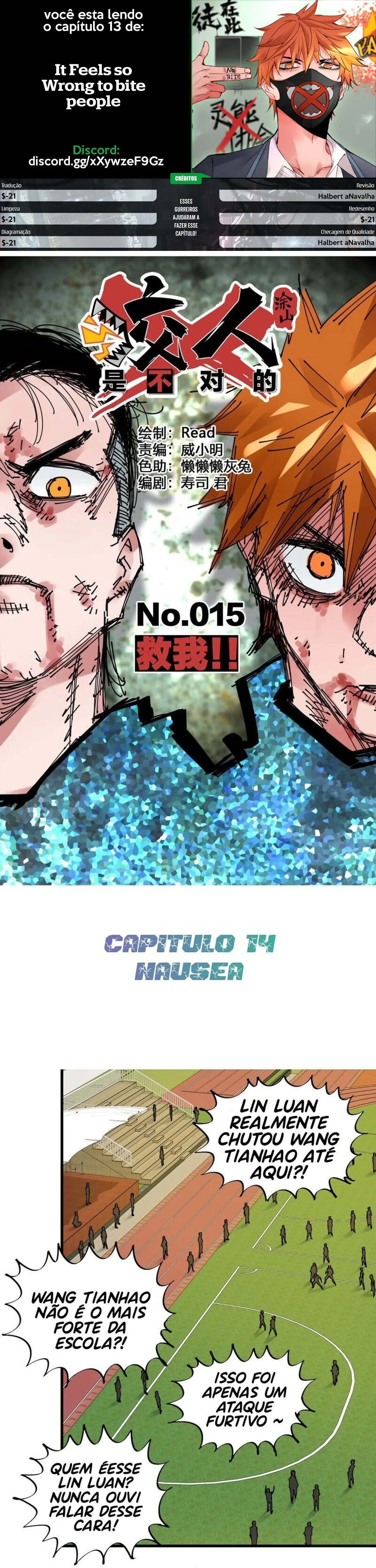 Parece Tão Errado Morder Pessoas Capítulo 13 Página 1