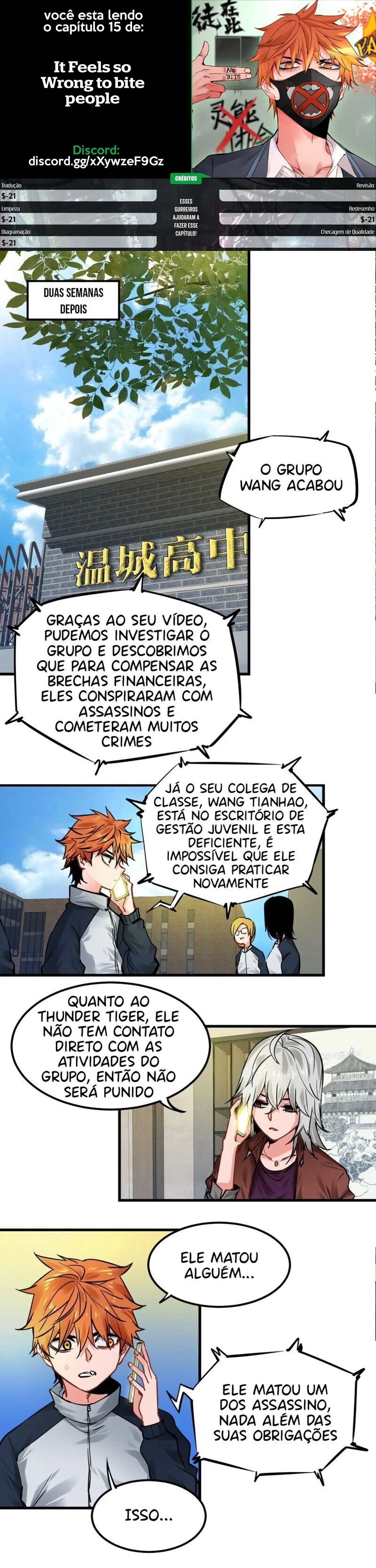 Parece Tão Errado Morder Pessoas Capítulo 15 Página 1