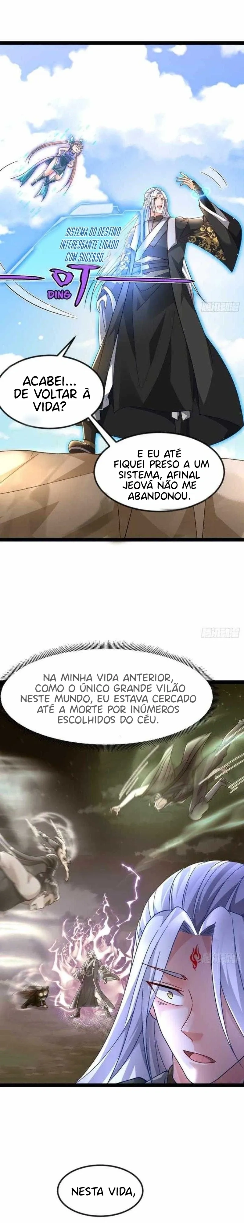 O Imperador Vilão Arrebatando o Destino do Escolhido Capítulo 1 Página 3