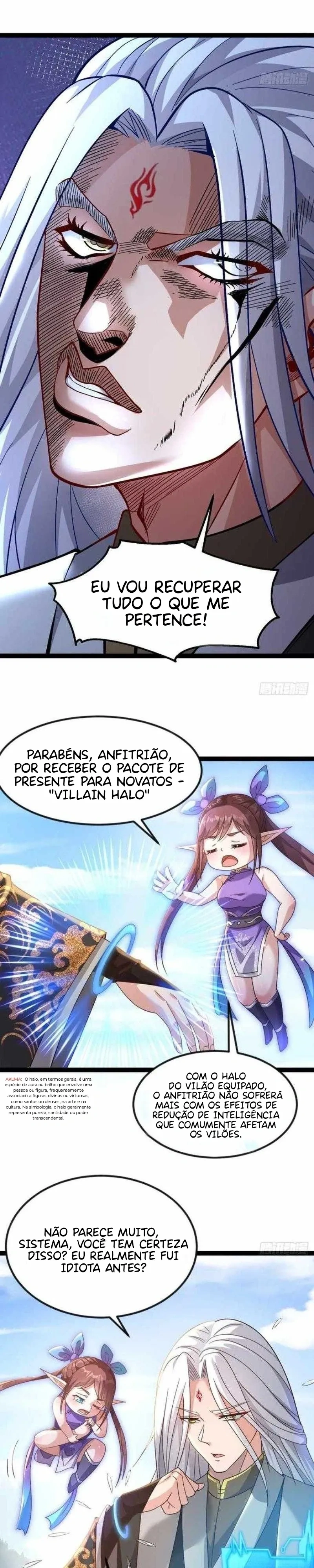 O Imperador Vilão Arrebatando o Destino do Escolhido Capítulo 1 Página 4