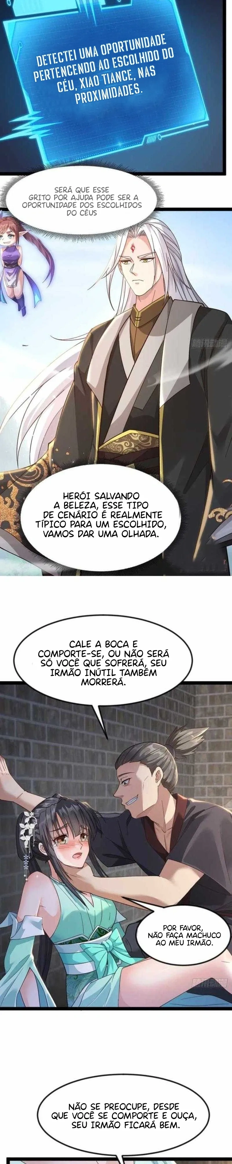 O Imperador Vilão Arrebatando o Destino do Escolhido Capítulo 1 Página 7
