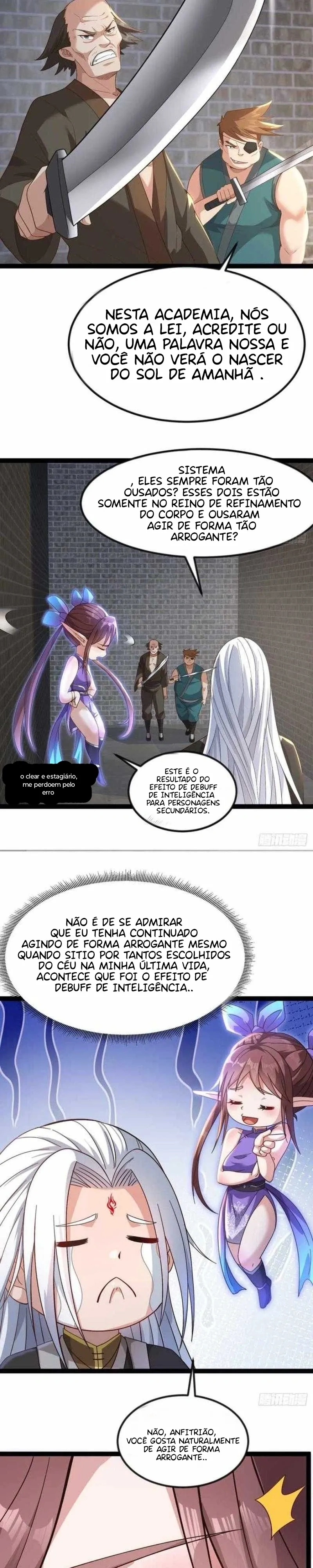 O Imperador Vilão Arrebatando o Destino do Escolhido Capítulo 1 Página 10