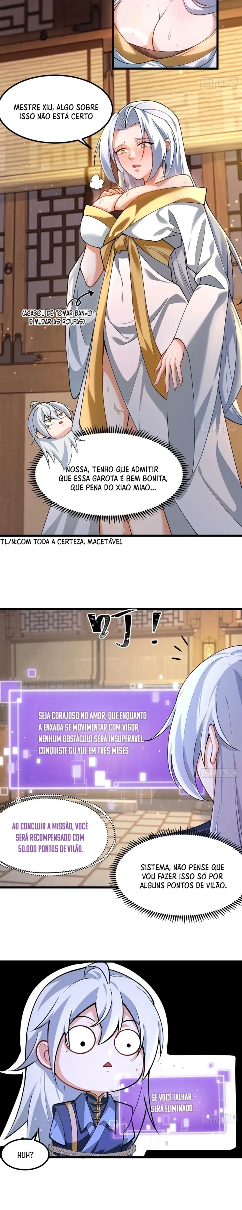 Fui Forçado pelo Sistema a Virar um Vilão Capítulo 4 Página 3