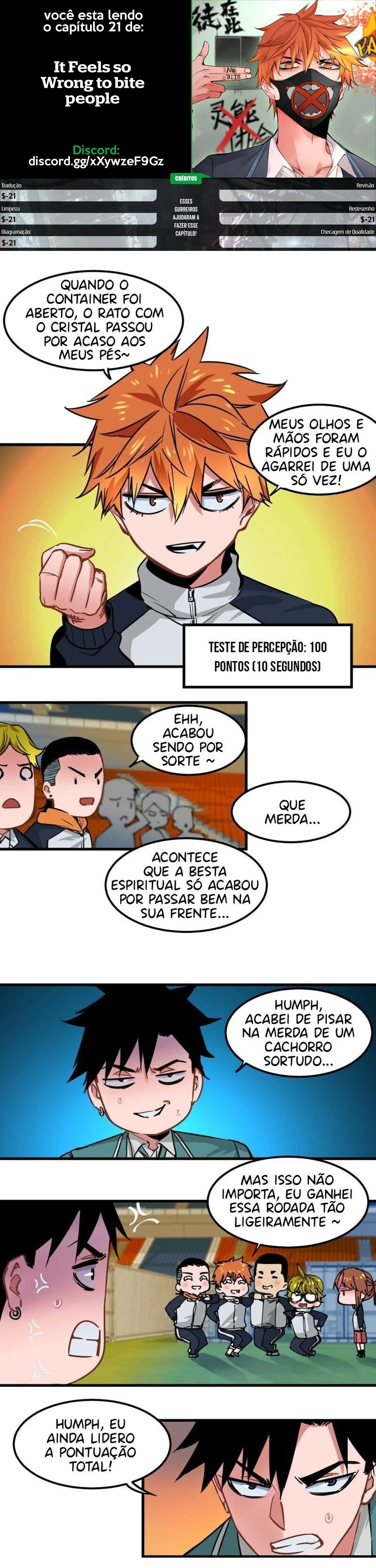 Parece Tão Errado Morder Pessoas Capítulo 21 Página 1