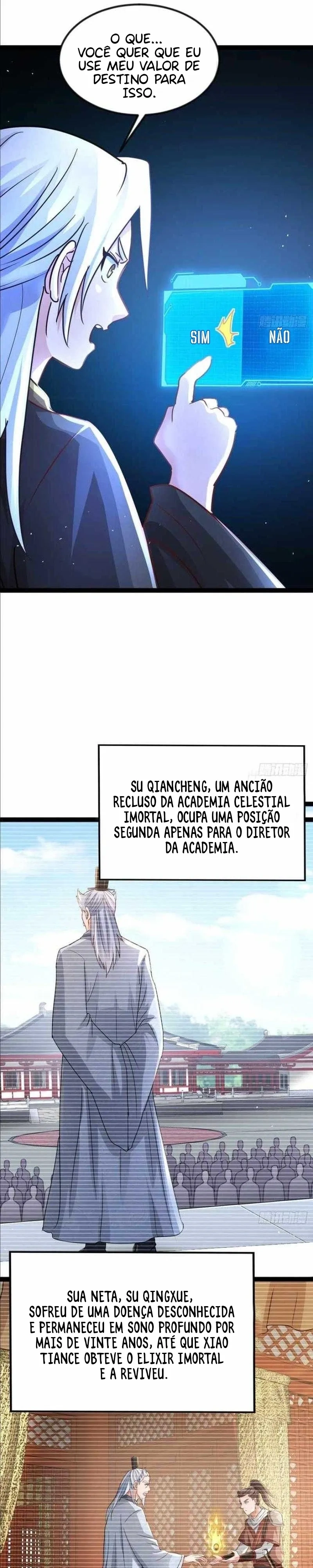 O Imperador Vilão Arrebatando o Destino do Escolhido Capítulo 3 Página 9