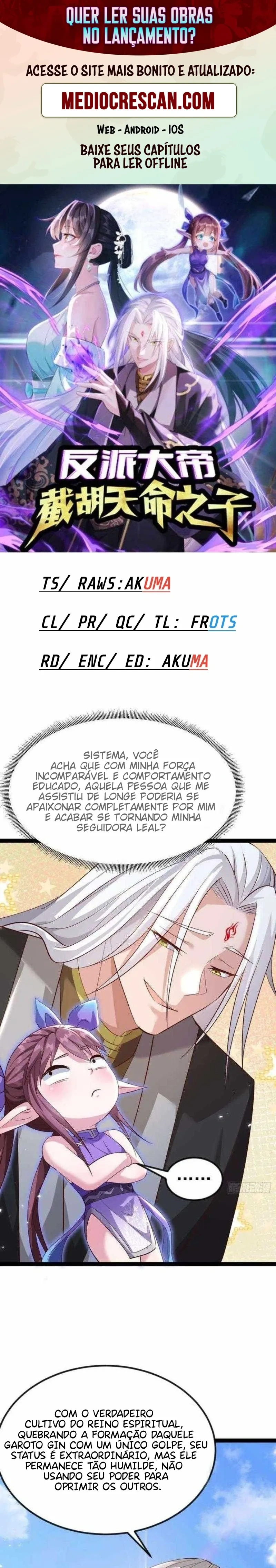 O Imperador Vilão Arrebatando o Destino do Escolhido Capítulo 4 Página 1