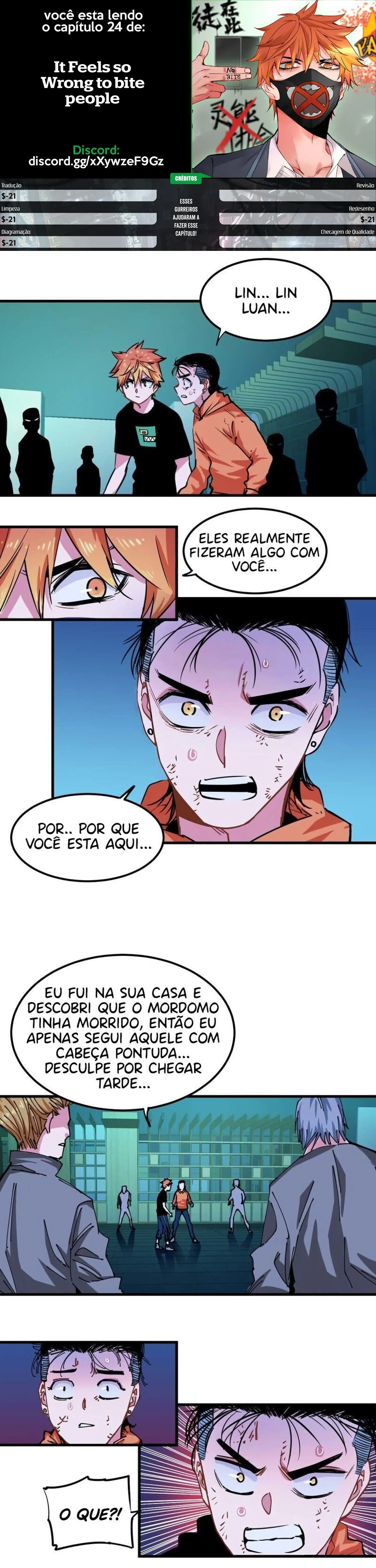 Parece Tão Errado Morder Pessoas Capítulo 24 Página 1