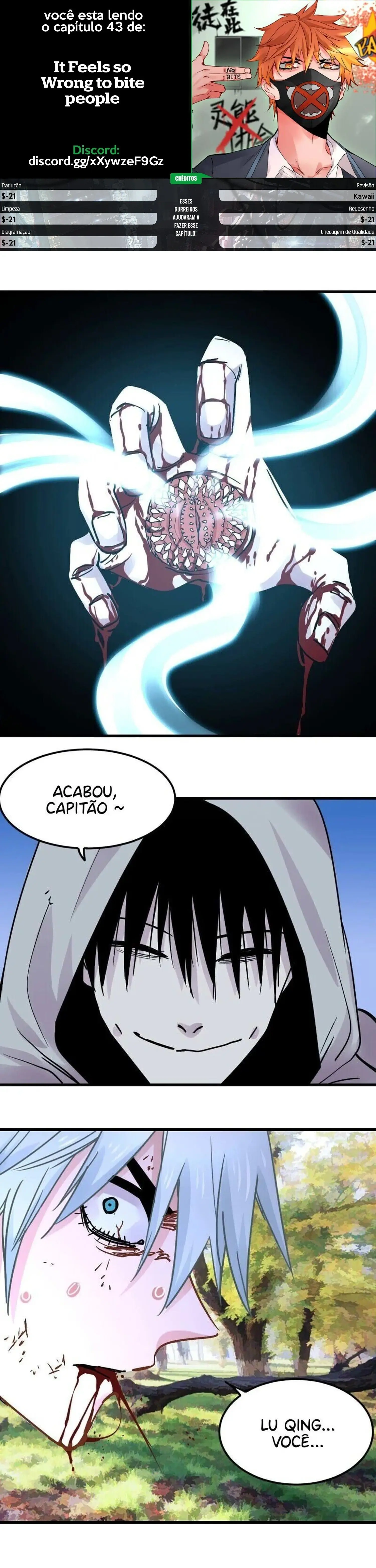 Parece Tão Errado Morder Pessoas Capítulo 43 Página 1