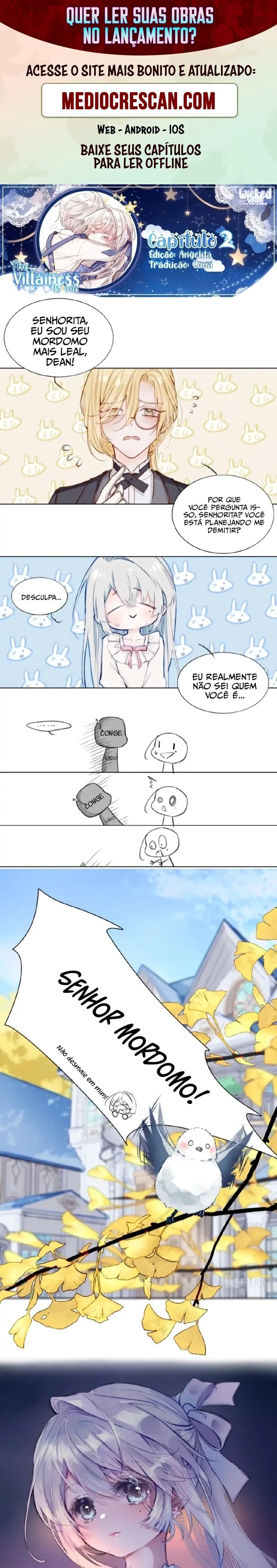 Aparentemente, eu sou a vilã? Capítulo 2 Página 1