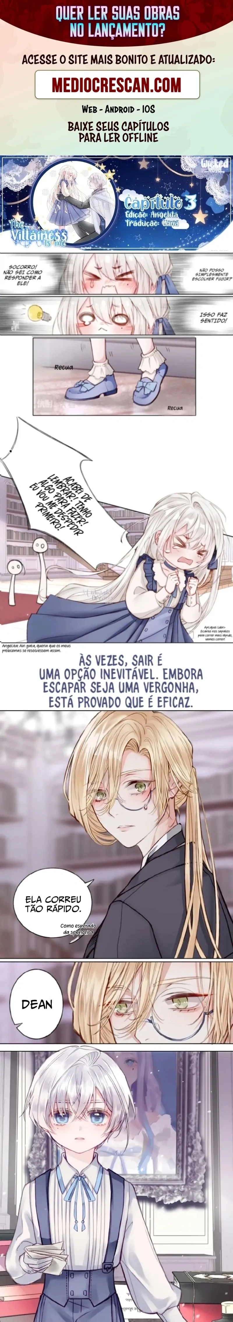 Aparentemente, eu sou a vilã? Capítulo 3 Página 1