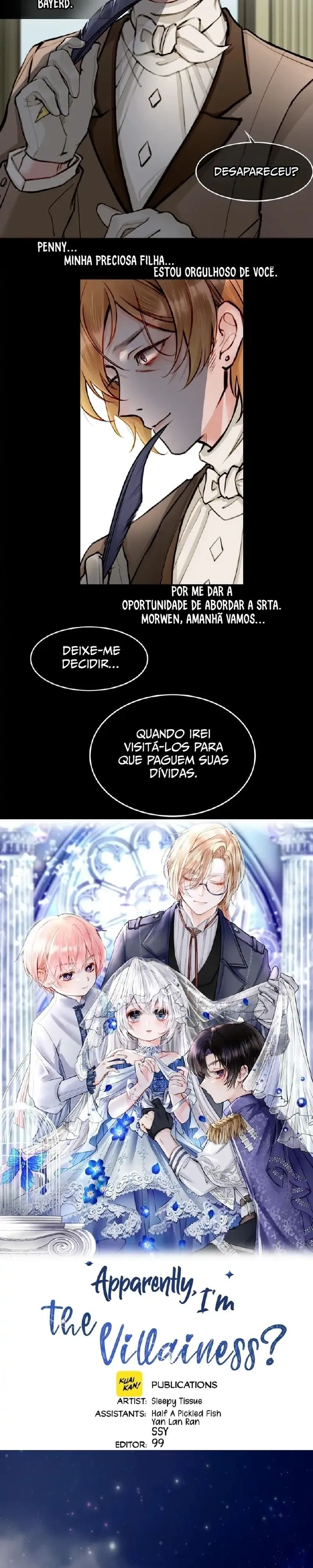 Aparentemente, eu sou a vilã? Capítulo 9 Página 3