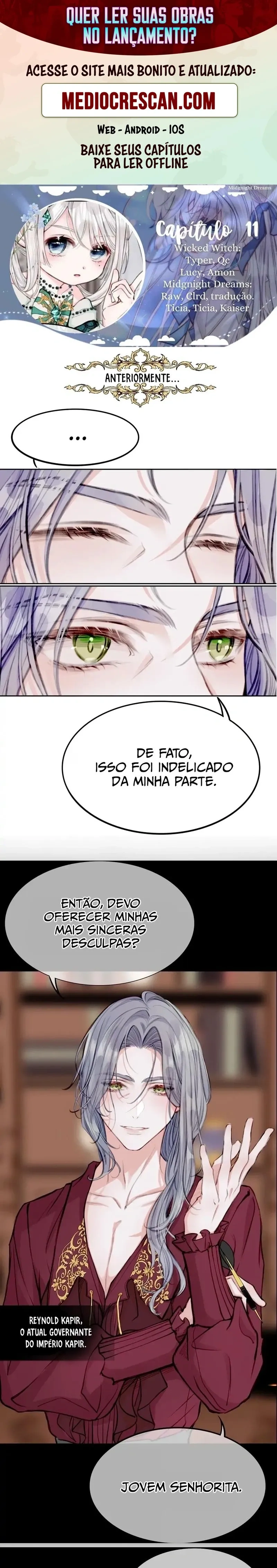 Aparentemente, eu sou a vilã? Capítulo 11 Página 1