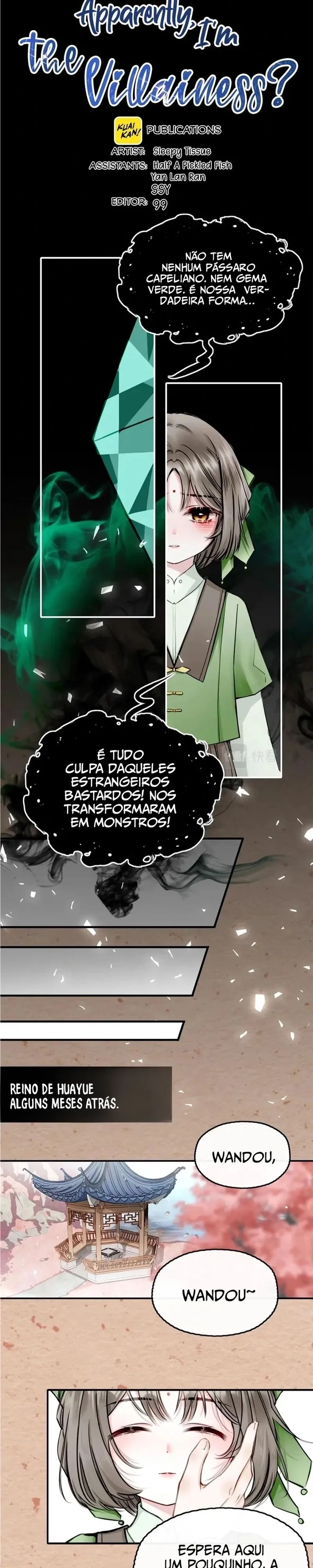 Aparentemente, eu sou a vilã? Capítulo 14 Página 7