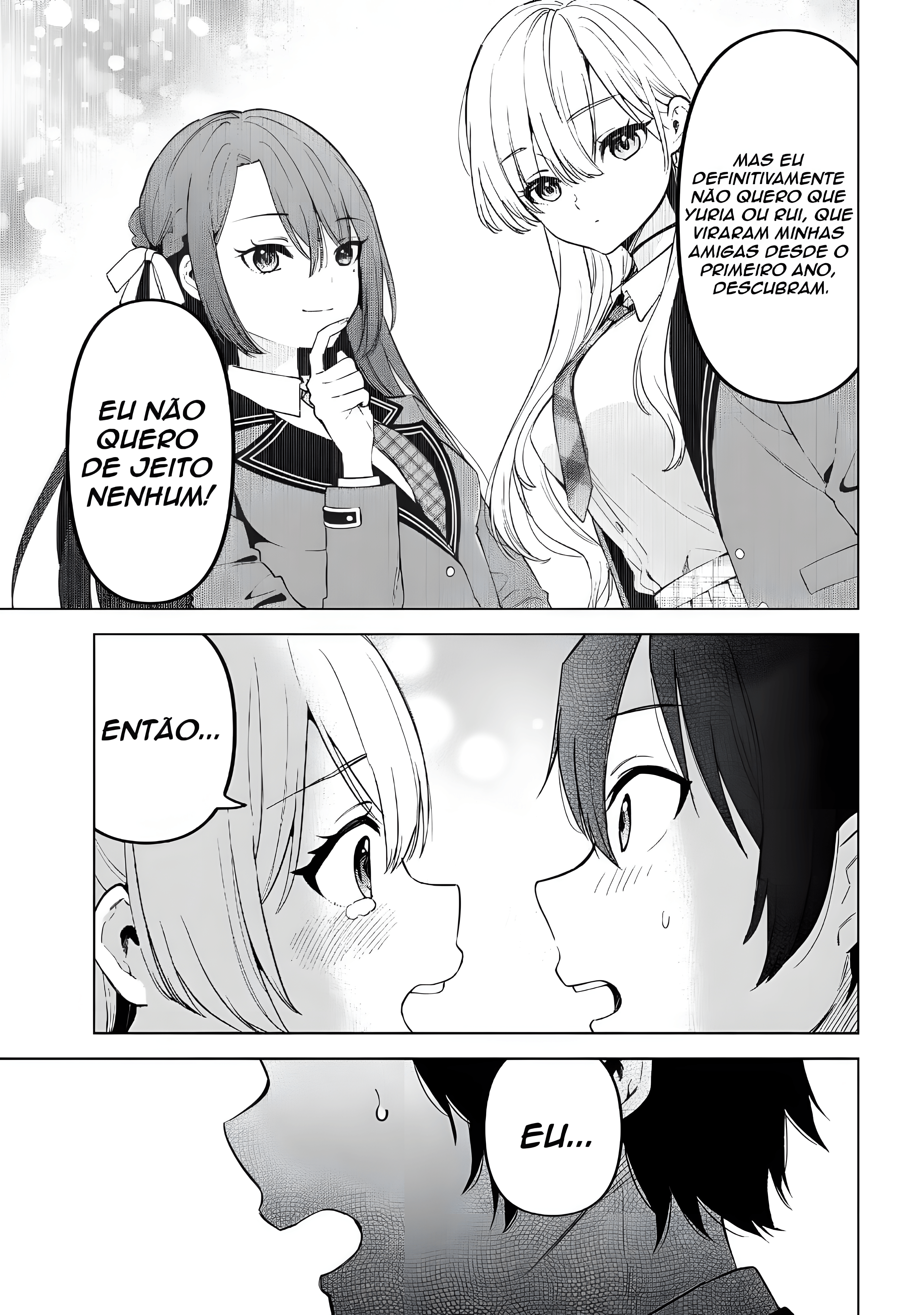 Quando eu, um cara introvertido, me vi cercado por garotas lindas depois de uma mudança de lugar, um relacionamento secreto começou. Capítulo 1 Página 37