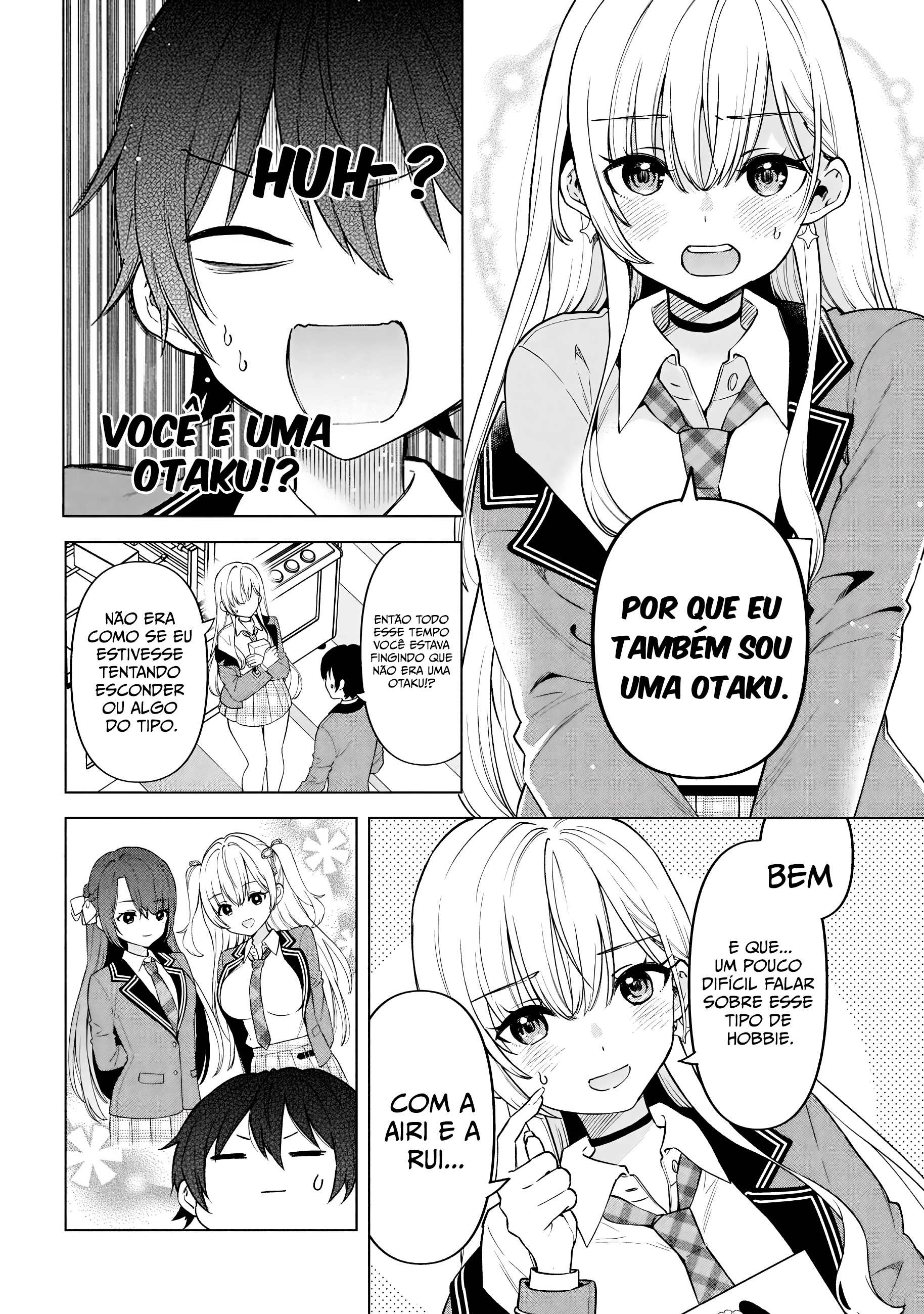 Quando eu, um cara introvertido, me vi cercado por garotas lindas depois de uma mudança de lugar, um relacionamento secreto começou. Capítulo 2 Página 23