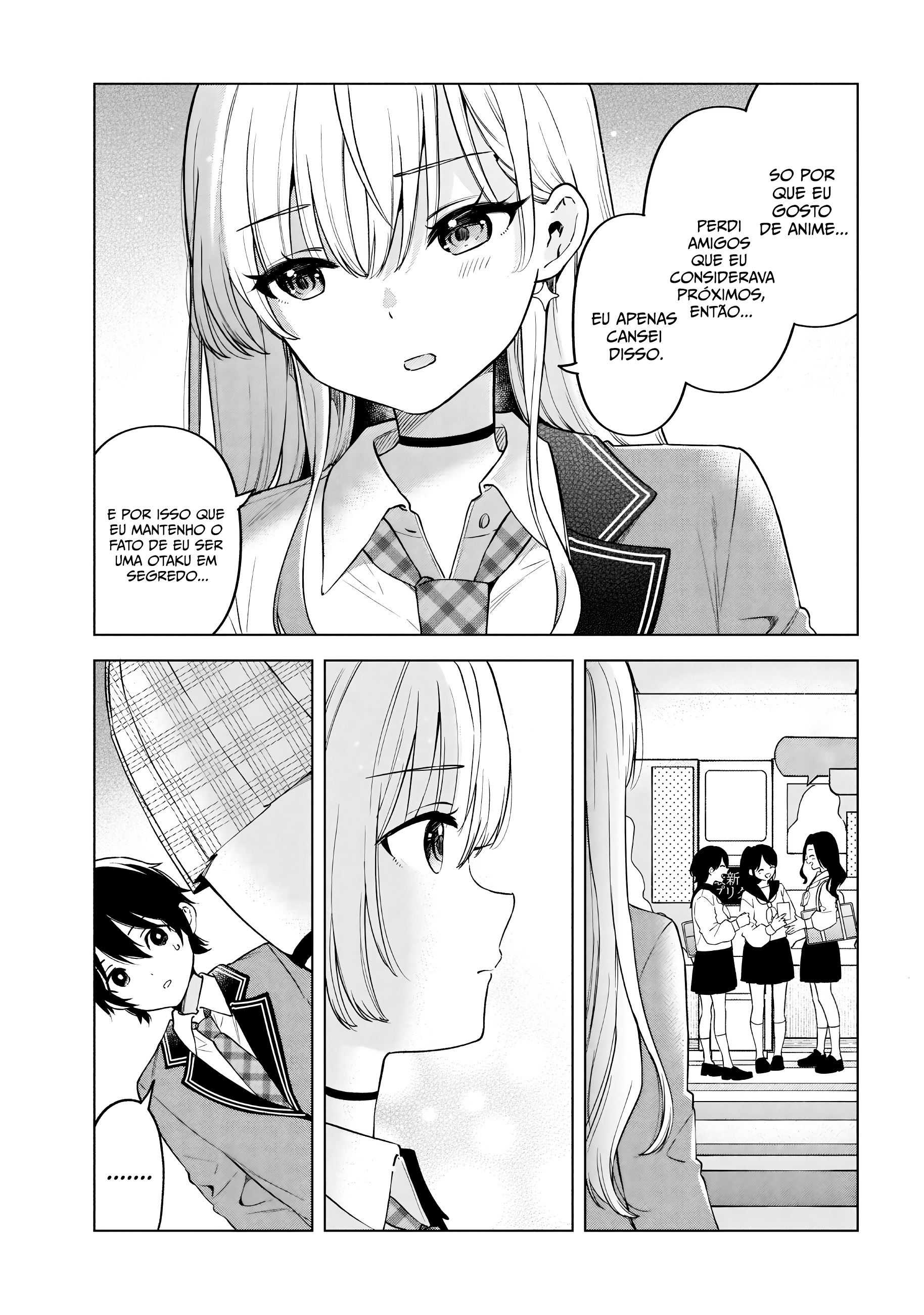Quando eu, um cara introvertido, me vi cercado por garotas lindas depois de uma mudança de lugar, um relacionamento secreto começou. Capítulo 2 Página 24