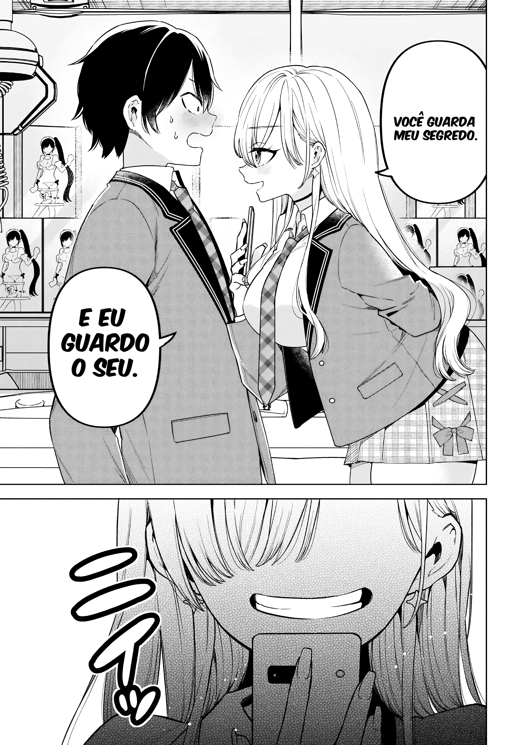 Quando eu, um cara introvertido, me vi cercado por garotas lindas depois de uma mudança de lugar, um relacionamento secreto começou. Capítulo 2 Página 28