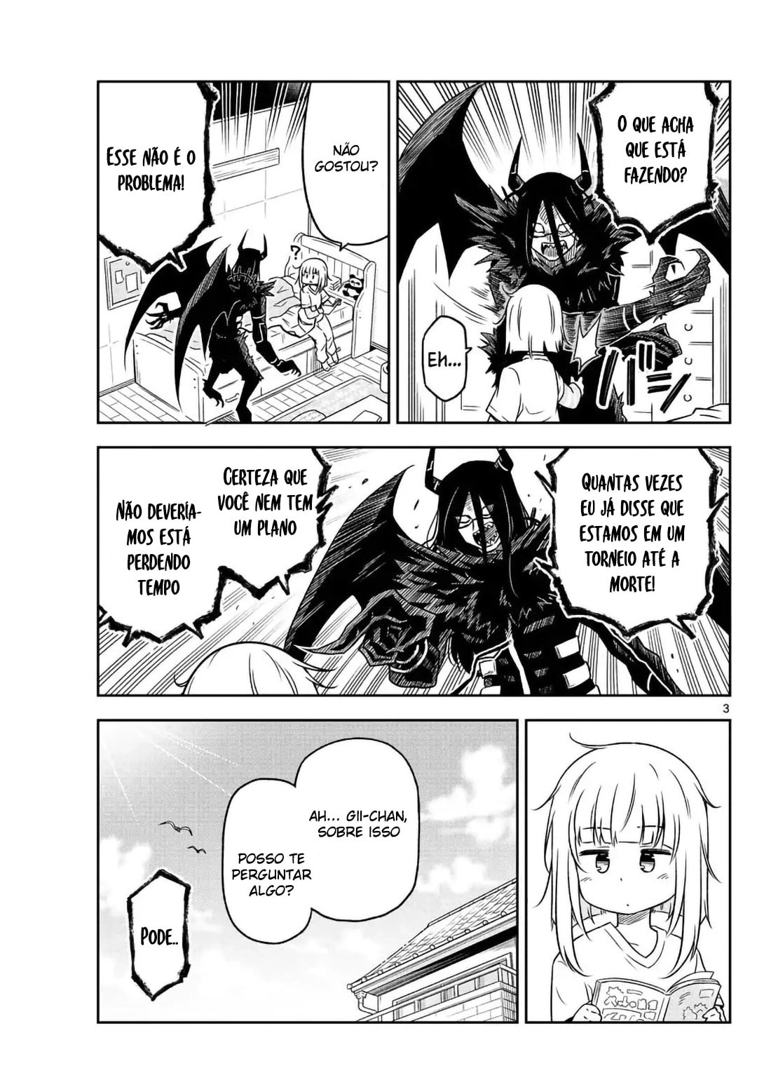 Se ao menos Yuko lutasse Capítulo 3 Página 4