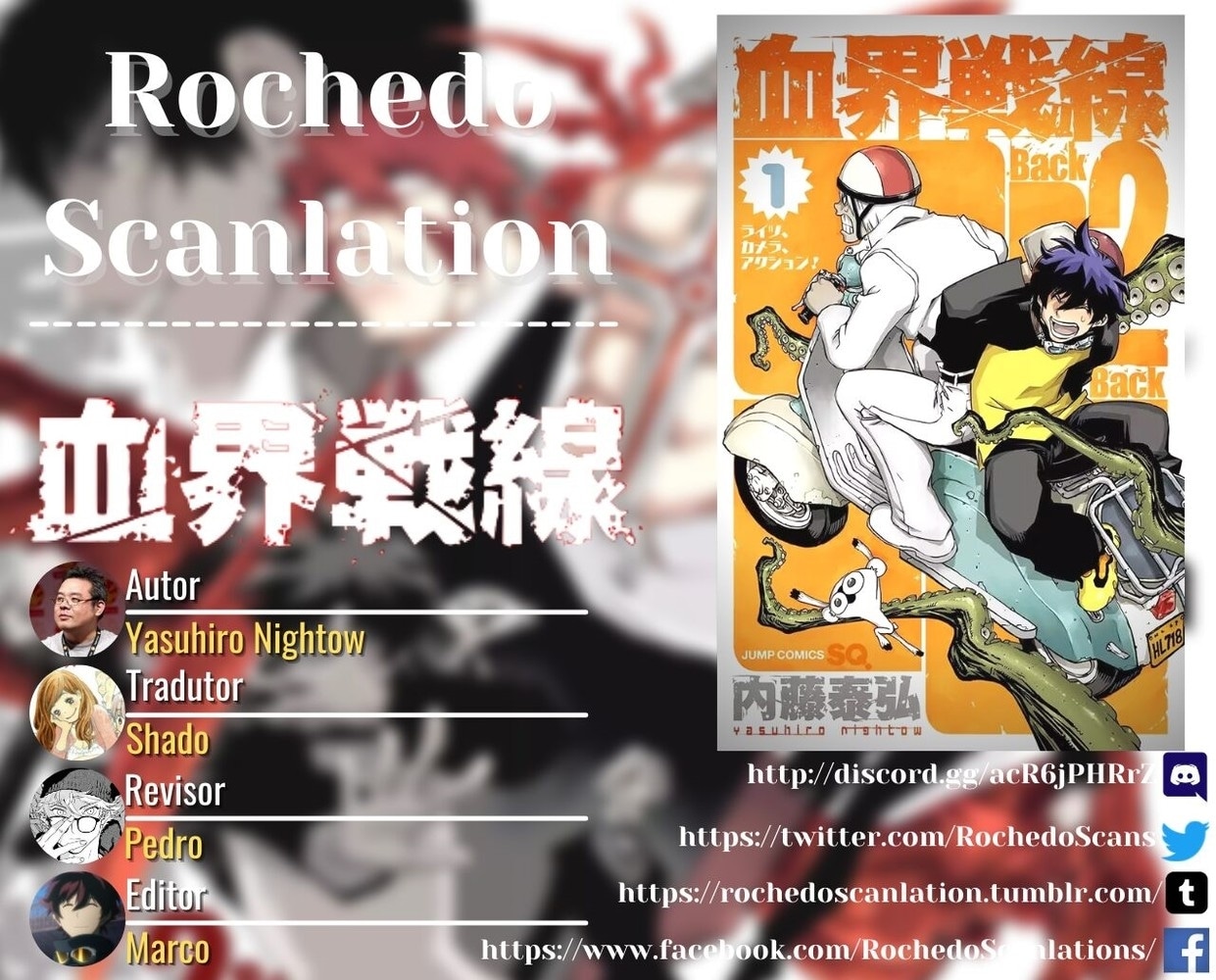 Kekkai Sensen: Costas 2 Costas Capítulo 1 Página 1