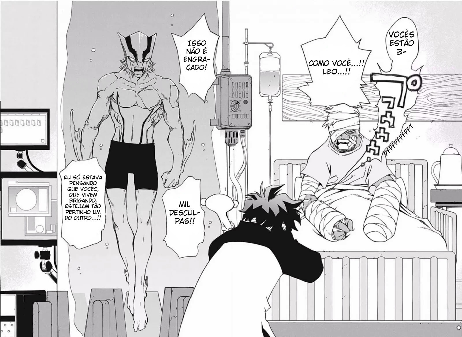 Kekkai Sensen: Costas 2 Costas Capítulo 7 Página 4