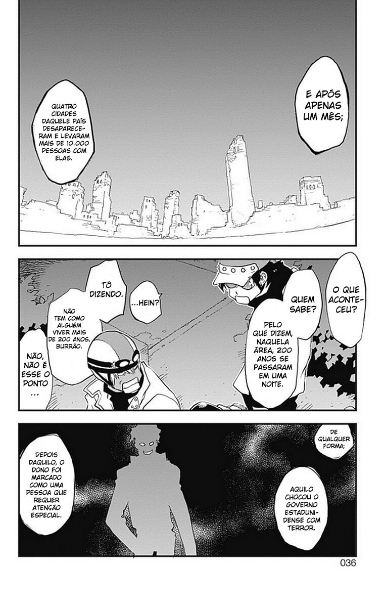 Kekkai Sensen: Costas 2 Costas Capítulo 8 Página 31