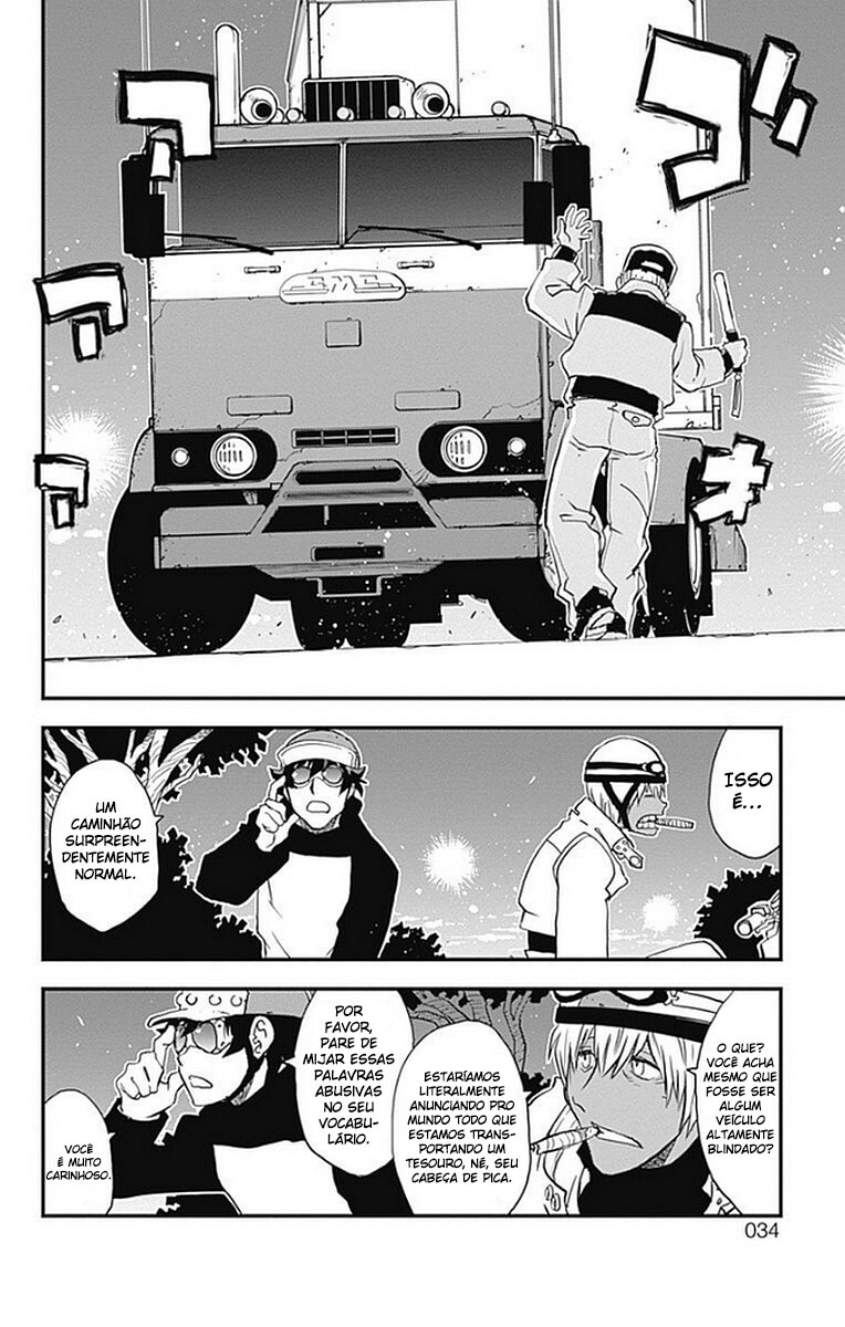 Kekkai Sensen: Costas 2 Costas Capítulo 8 Página 29